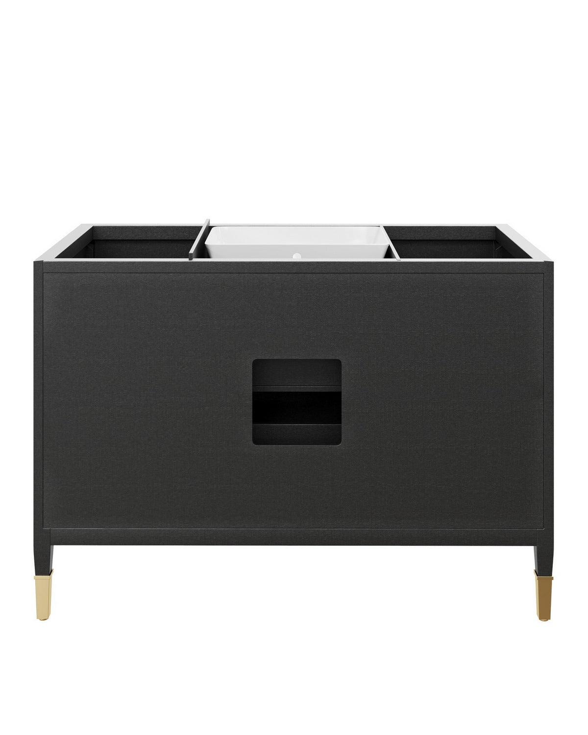 Currey and Company - 3800-0020 - Vanity with Rectangular Undermount Sink - Verona - Black/Natural/White/Champagne