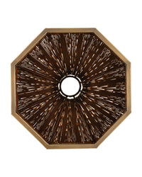 Currey and Company - 4000-0252 - Accent Table - Castor - Iron/Bronze/Smoke