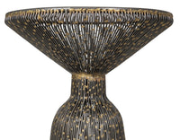 Currey and Company - 4000-0253 - Accent Table - Canopus - Iron/Bronze/Smoke