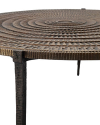 Currey and Company - 4000-0257 - Cocktail Table - Unity - Antique Bronze/Dark Bronze