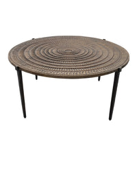 Currey and Company - 4000-0257 - Cocktail Table - Unity - Antique Bronze/Dark Bronze