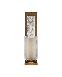 Currey and Company - 5000-0296 - One Light Wall Sconce - Wynyard - Clear/Frosted/Antique Mirror/Antique Gold