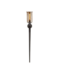 Currey and Company - 5000-0297 - One Light Wall Sconce - Wemyss - Gilded Oak/Smoke
