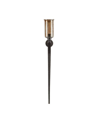 Currey and Company - 5000-0297 - One Light Wall Sconce - Wemyss - Gilded Oak/Smoke
