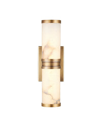 Currey and Company - 5800-0076 - LED Wall Sconce - Brenham - Natural/Vintage Brass