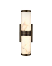 Currey and Company - 5800-0078 - LED Wall Sconce - Brenham - Natural/Oil Rubbed Bronze
