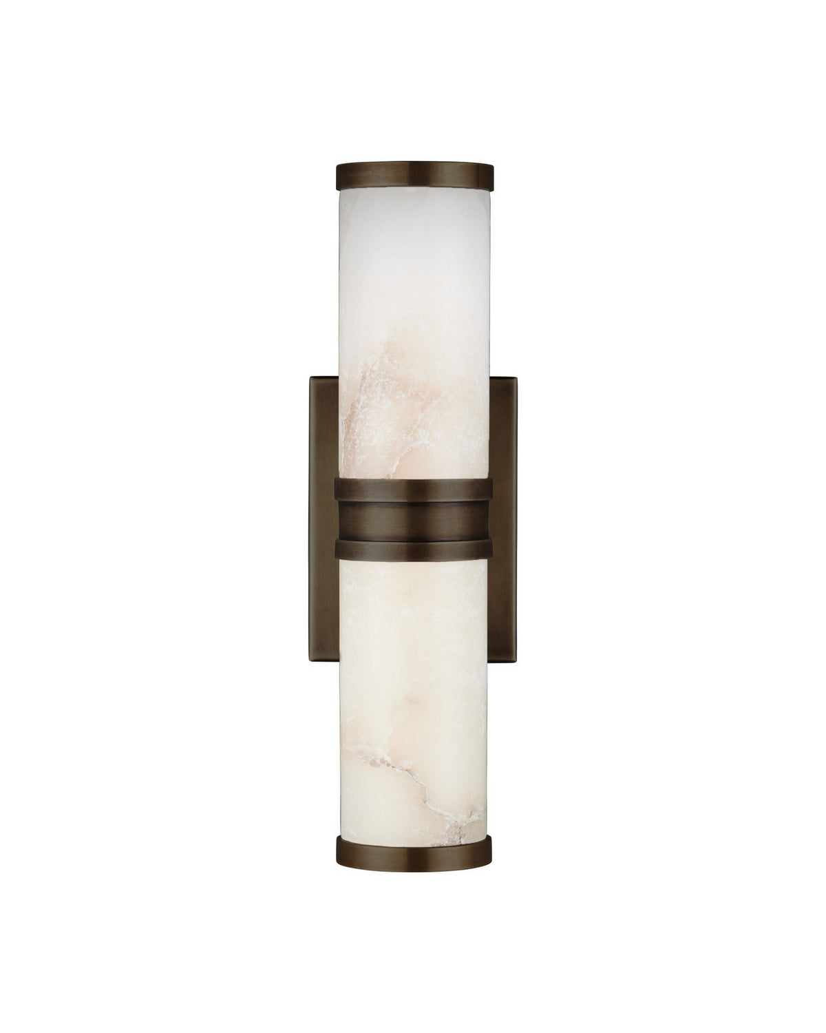 Currey and Company - 5800-0078 - LED Wall Sconce - Brenham - Natural/Oil Rubbed Bronze