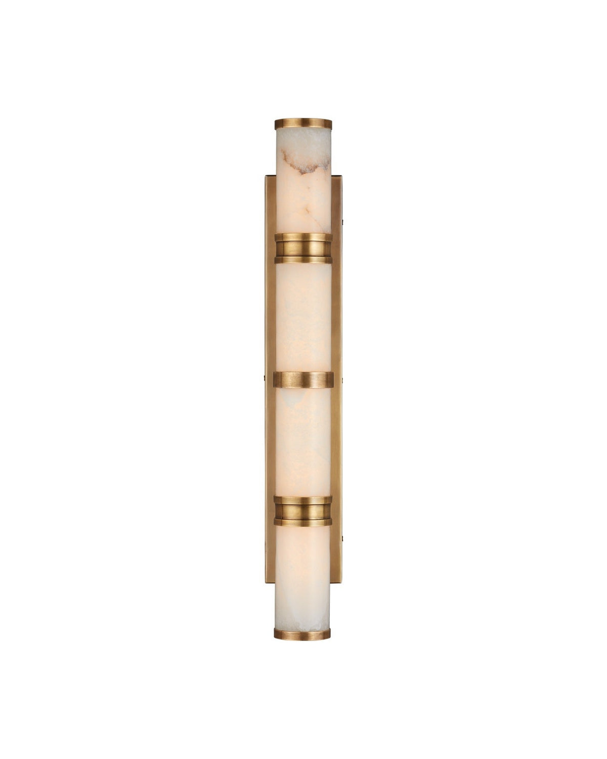 Currey and Company - 5800-0079 - LED Wall Sconce - Brenham - Natural/Vintage Brass
