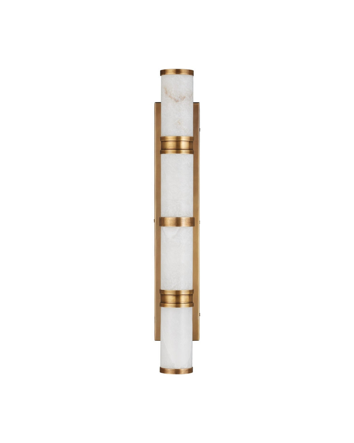 Currey and Company - 5800-0079 - LED Wall Sconce - Brenham - Natural/Vintage Brass