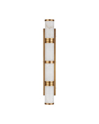 Currey and Company - 5800-0079 - LED Wall Sconce - Brenham - Natural/Vintage Brass