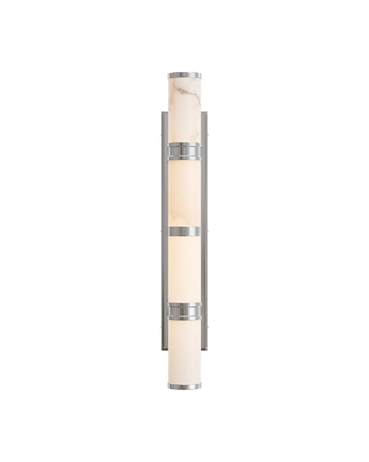 Currey and Company - 5800-0080 - LED Wall Sconce - Brenham - Natural/Nickel