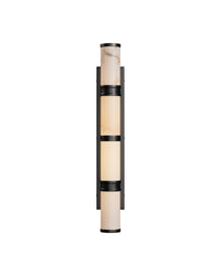 Currey and Company - 5800-0081 - LED Wall Sconce - Brenham - Natural/Oil Rubbed Bronze
