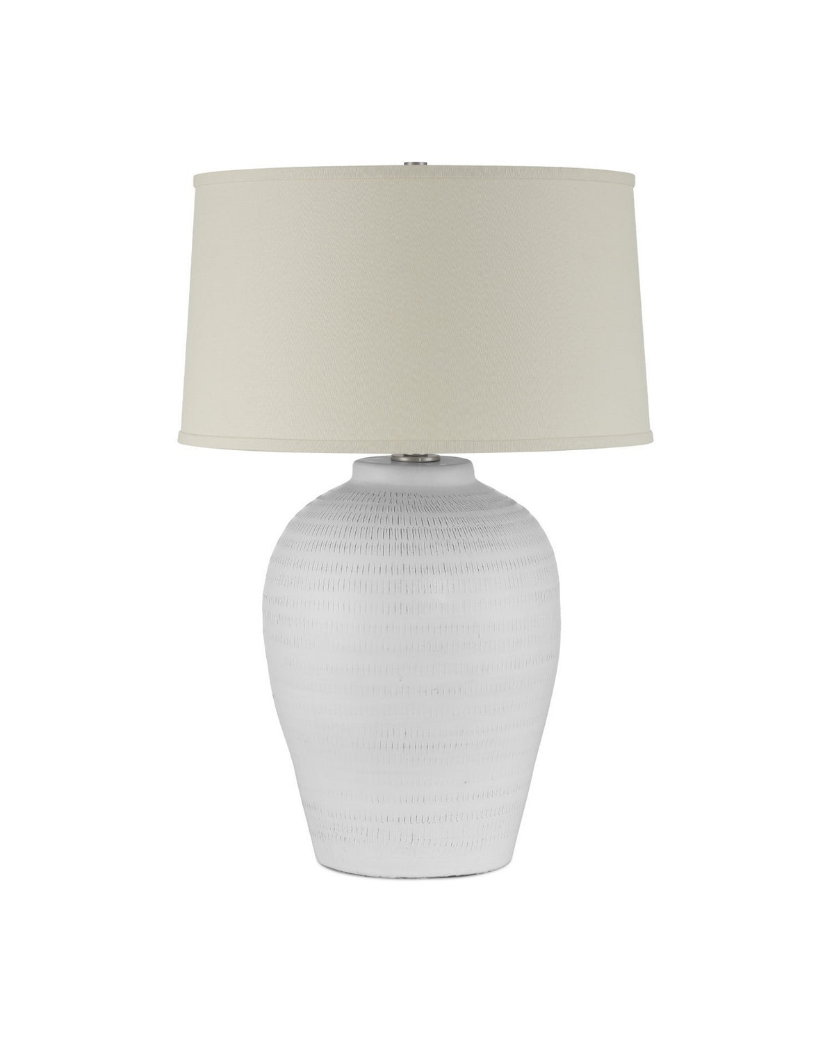 Currey and Company - 6000-1030 - One Light Table Lamp - Dashwell - White