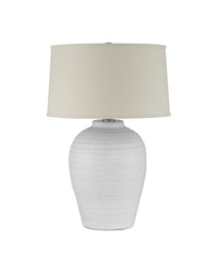 Currey and Company - 6000-1030 - One Light Table Lamp - Dashwell - White