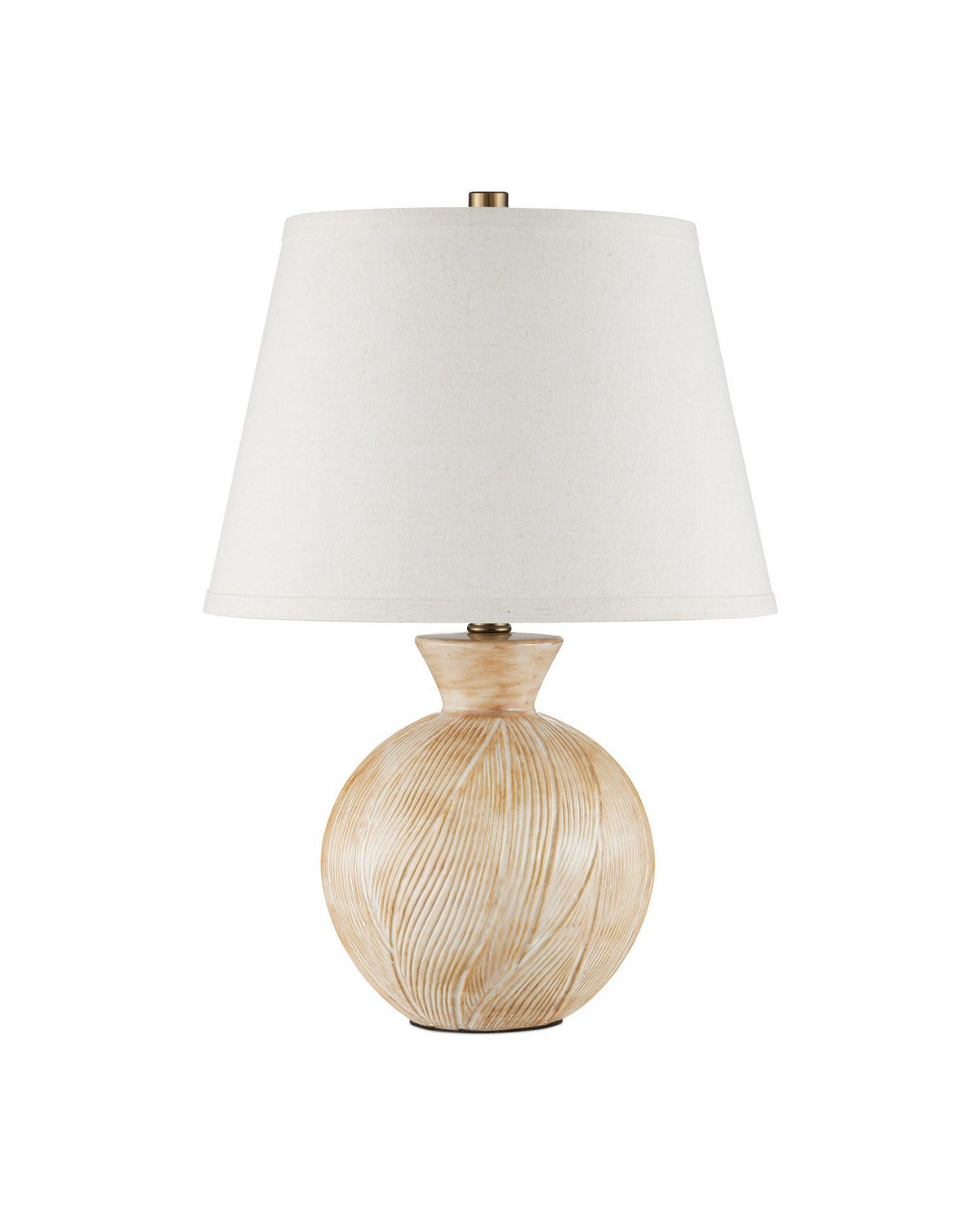 Currey and Company - 6000-1052 - One Light Table Lamp - Brushmark - Beige