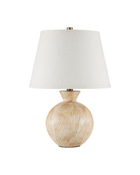 Currey and Company - 6000-1052 - One Light Table Lamp - Brushmark - Beige