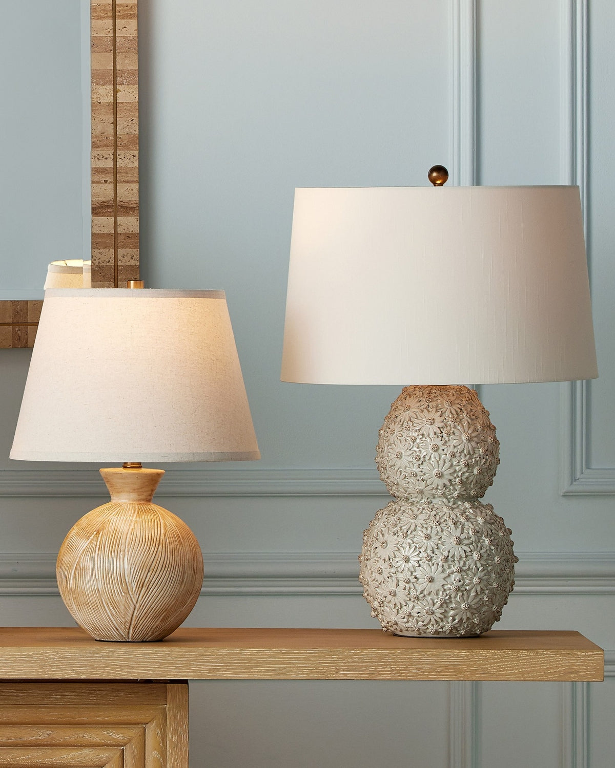 Currey and Company - 6000-1052 - One Light Table Lamp - Brushmark - Beige