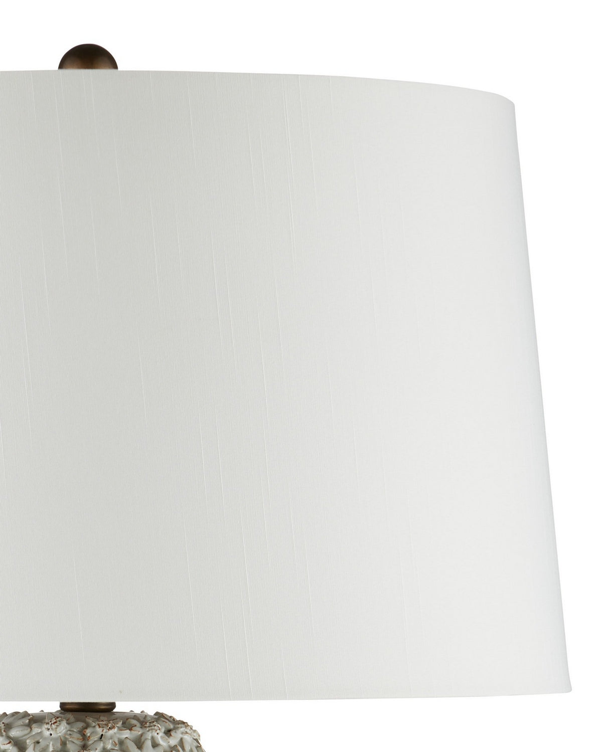 Currey and Company - 6000-1053 - One Light Table Lamp - Jessamine - White
