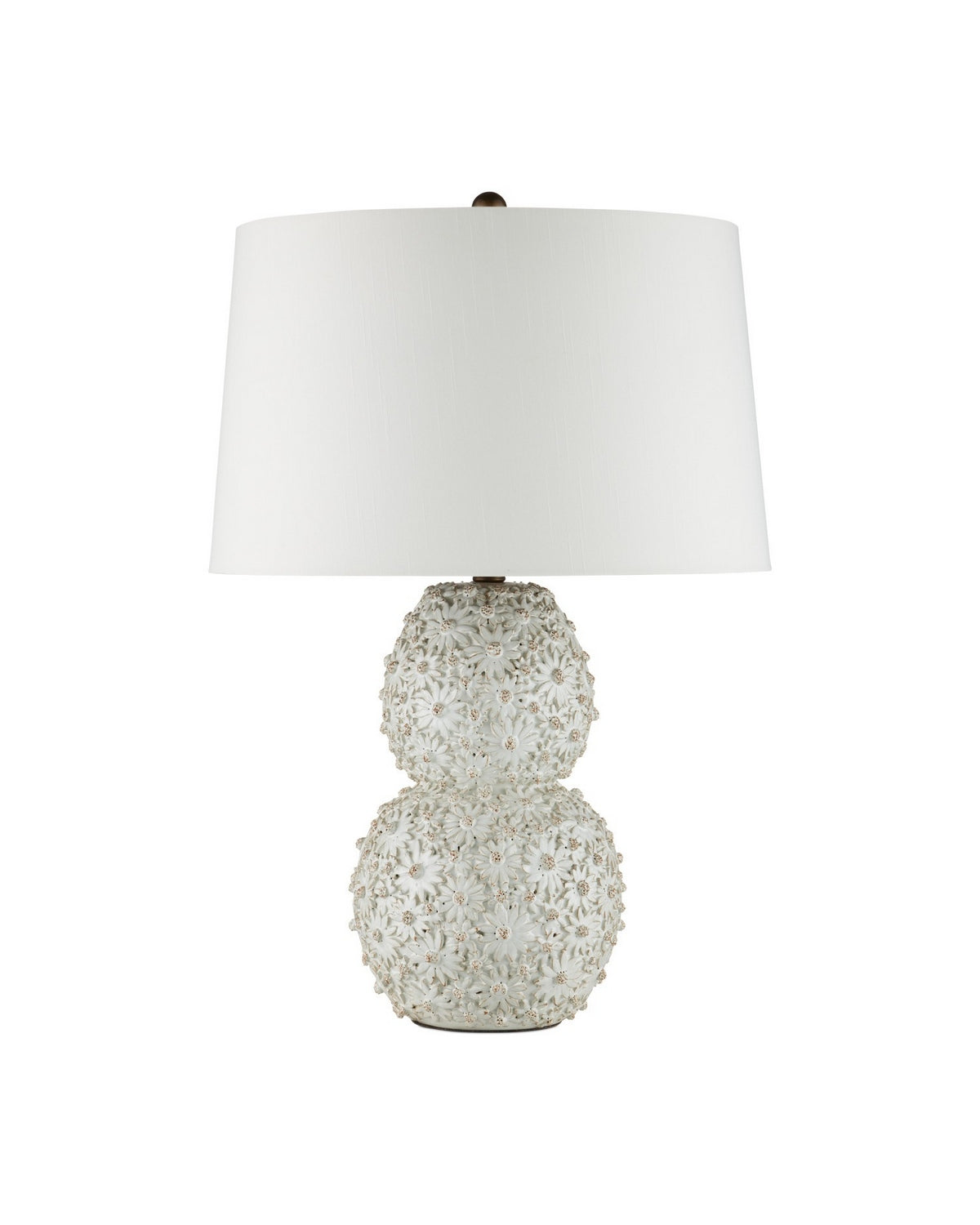 Currey and Company - 6000-1053 - One Light Table Lamp - Jessamine - White