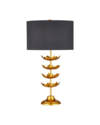 Currey and Company - 6000-1056 - One Light Table Lamp - Awakening - Gold Leaf