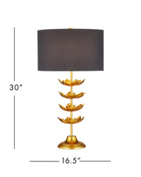Currey and Company - 6000-1056 - One Light Table Lamp - Awakening - Gold Leaf