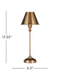 Currey and Company - 6000-1059 - One Light Table Lamp - Rowsay - Antique Brass