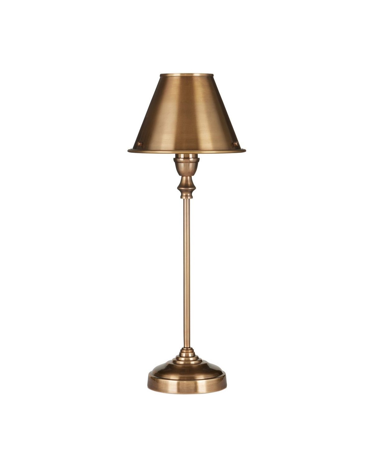 Currey and Company - 6000-1059 - One Light Table Lamp - Rowsay - Antique Brass