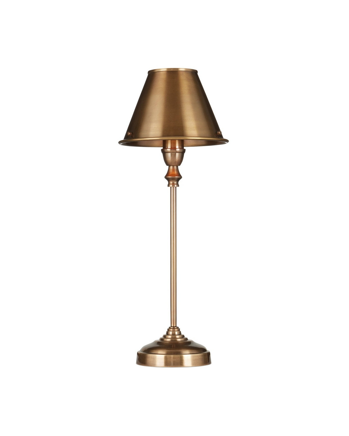 Currey and Company - 6000-1059 - One Light Table Lamp - Rowsay - Antique Brass