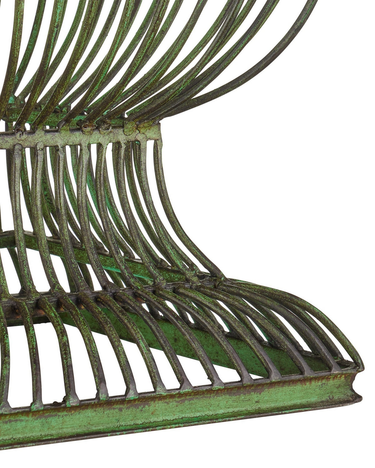 Currey and Company - 6000-1062 - One Light Table Lamp - Tuteurs - Distressed Green