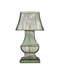 Currey and Company - 6000-1062 - One Light Table Lamp - Tuteurs - Distressed Green
