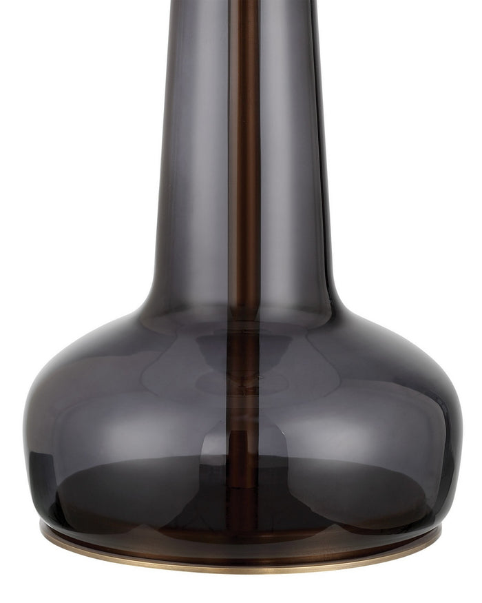 Currey and Company - 6000-1063 - One Light Table Lamp - Rosenborg - Dark Purple