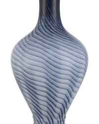 Currey and Company - 6000-1064 - One Light Table Lamp - Zeta - Gray Blue/Clear