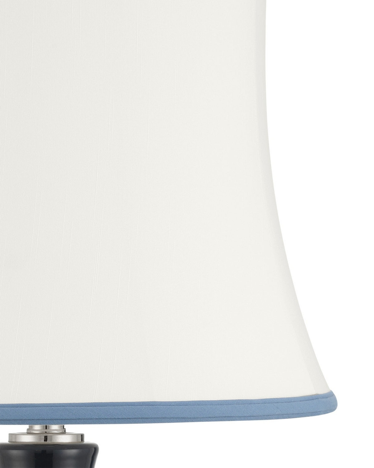 Currey and Company - 6000-1064 - One Light Table Lamp - Zeta - Gray Blue/Clear