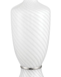 Currey and Company - 6000-1066 - Two Light Table Lamp - Classico - White/Clear/Polished Nickel