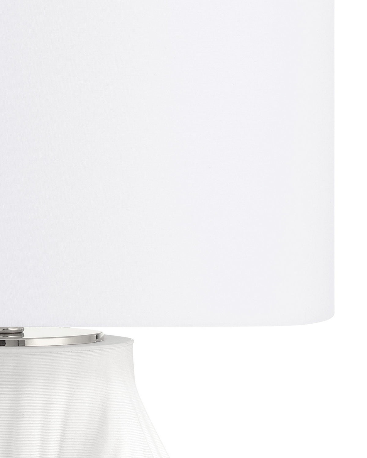 Currey and Company - 6000-1067 - One Light Table Lamp - Watershed - White
