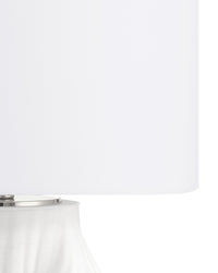 Currey and Company - 6000-1067 - One Light Table Lamp - Watershed - White
