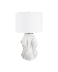 Currey and Company - 6000-1067 - One Light Table Lamp - Watershed - White