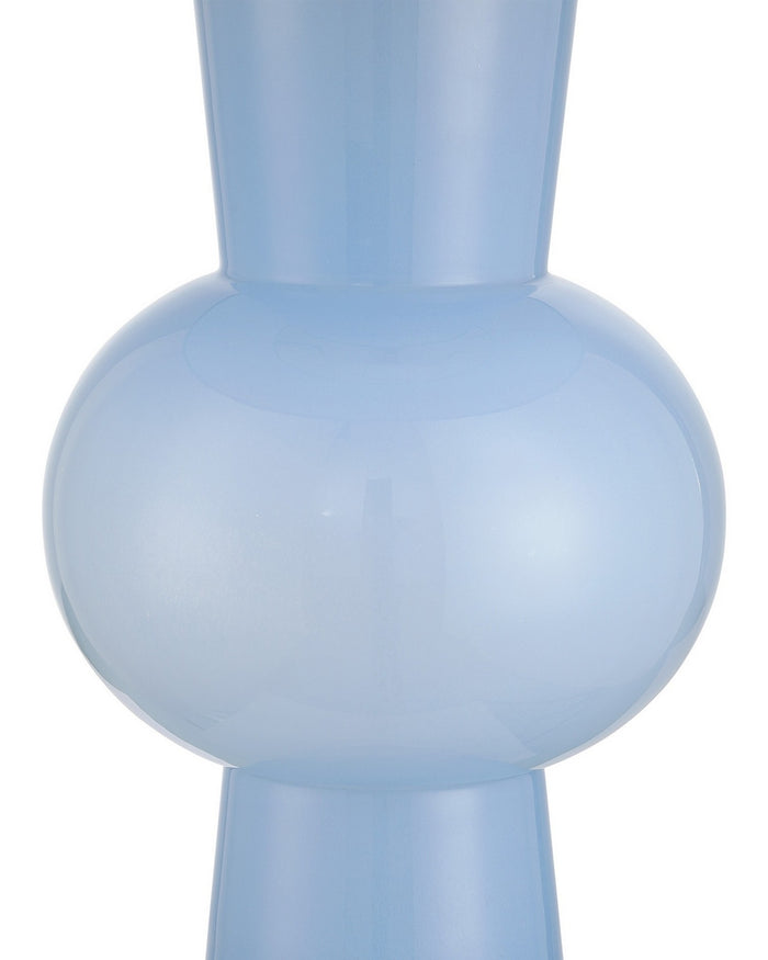 Currey and Company - 6000-1072 - One Light Table Lamp - Duende - Blue/Clear