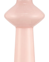 Currey and Company - 6000-1073 - One Light Table Lamp - Henrietta - Pink/Clear