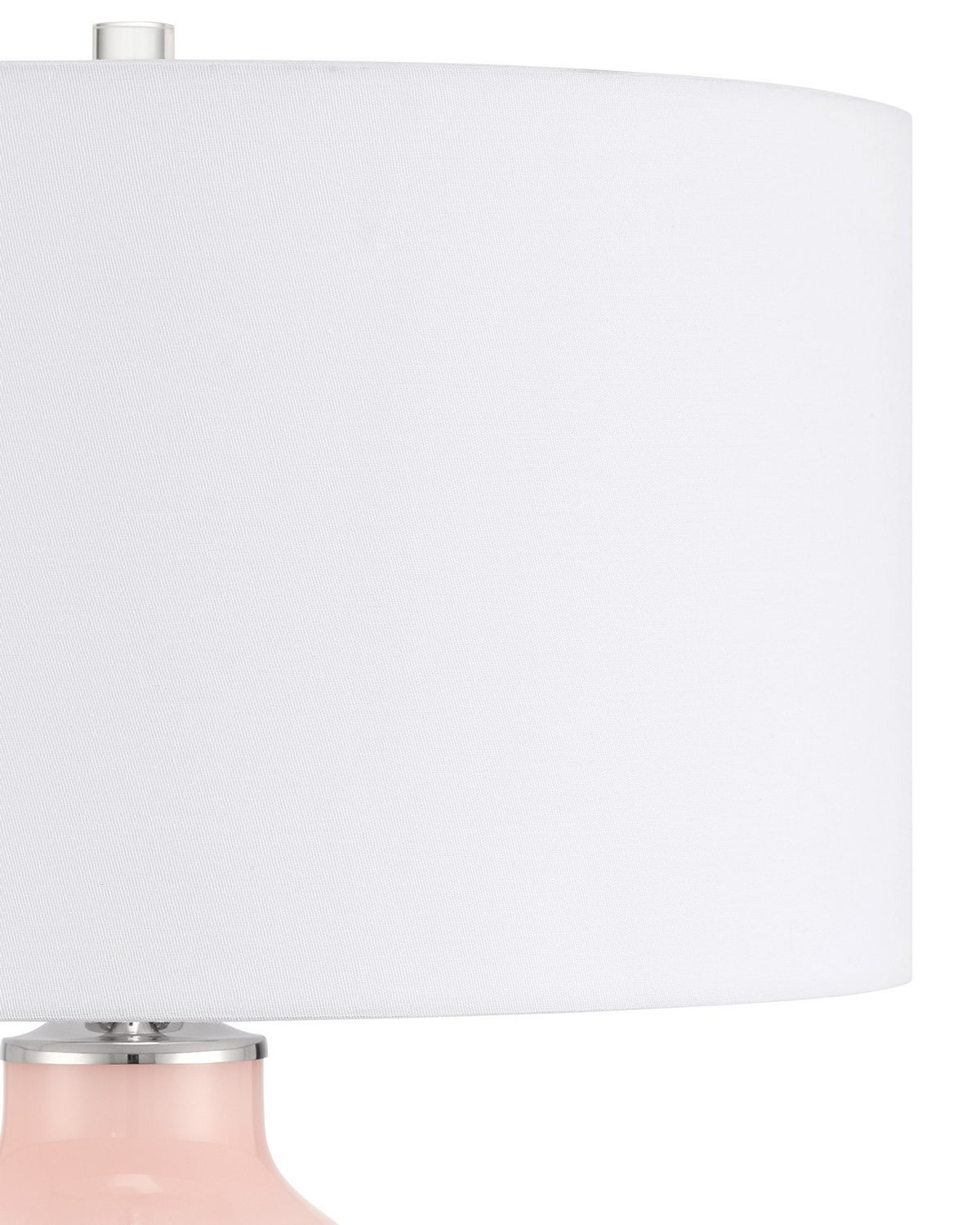 Currey and Company - 6000-1073 - One Light Table Lamp - Henrietta - Pink/Clear