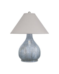 Currey and Company - 6000-1074 - One Light Table Lamp - Malin - Gray/Blue