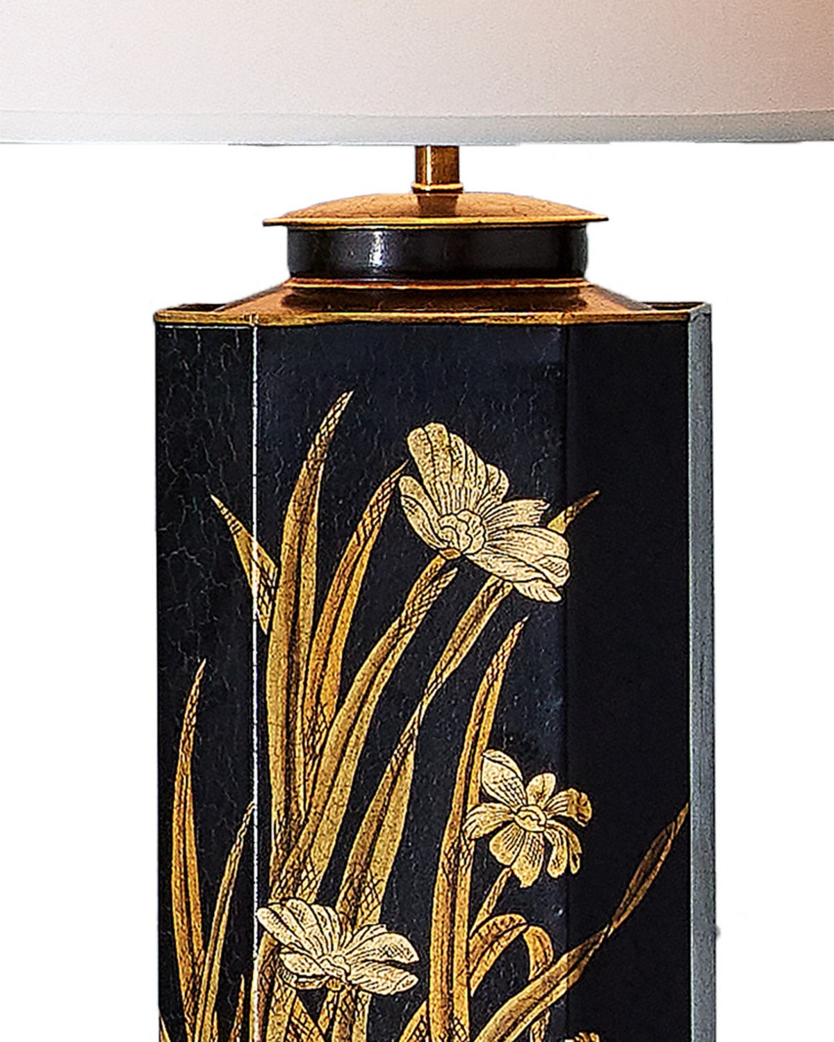 Currey and Company - 6000-1075 - One Light Table Lamp - Glasshouse - Black/Gold