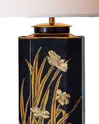 Currey and Company - 6000-1075 - One Light Table Lamp - Glasshouse - Black/Gold
