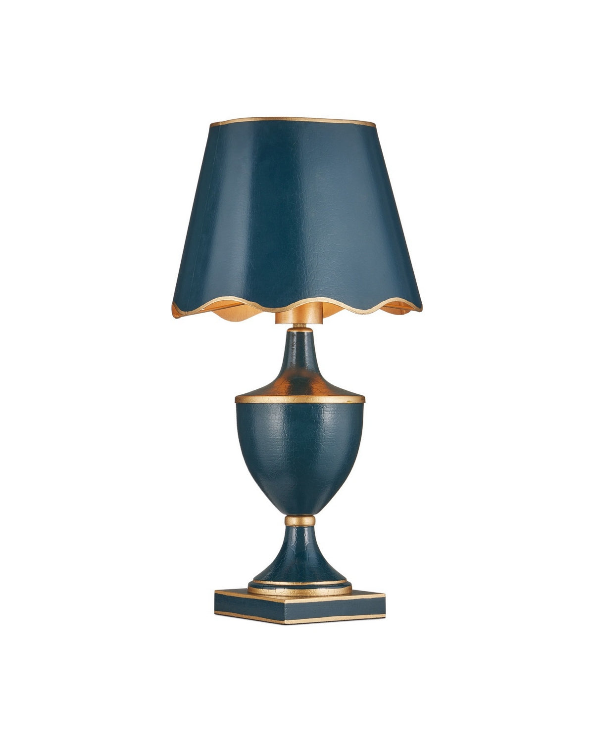 Currey and Company - 6700-0016 - LED Table Lamp - Travelogue - Navy/Gold