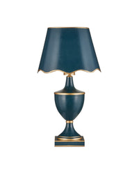 Currey and Company - 6700-0016 - LED Table Lamp - Travelogue - Navy/Gold