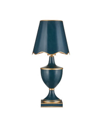 Currey and Company - 6700-0016 - LED Table Lamp - Travelogue - Navy/Gold