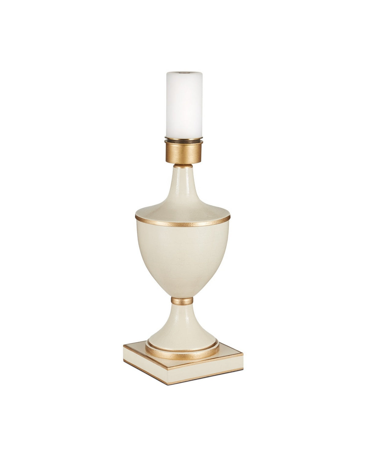 Currey and Company - 6700-0017 - LED Table Lamp - Travelogue - Ivory/Gold