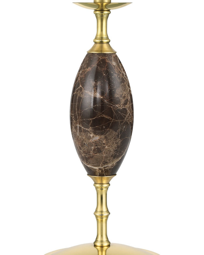 Currey and Company - 6700-0020 - LED Table Lamp - Marche - Brown/Brass