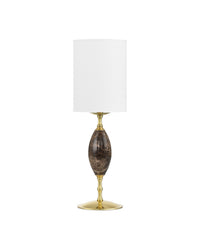 Currey and Company - 6700-0020 - LED Table Lamp - Marche - Brown/Brass