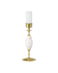 Currey and Company - 6700-0021 - LED Table Lamp - Marche - White/Brass